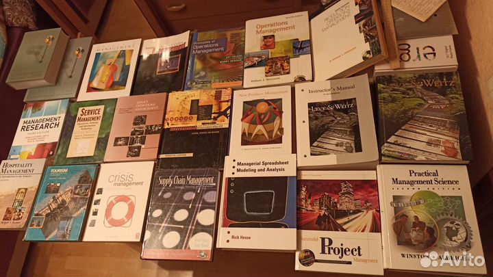 Учебники по управлению, эконом, IT, туризм на англ