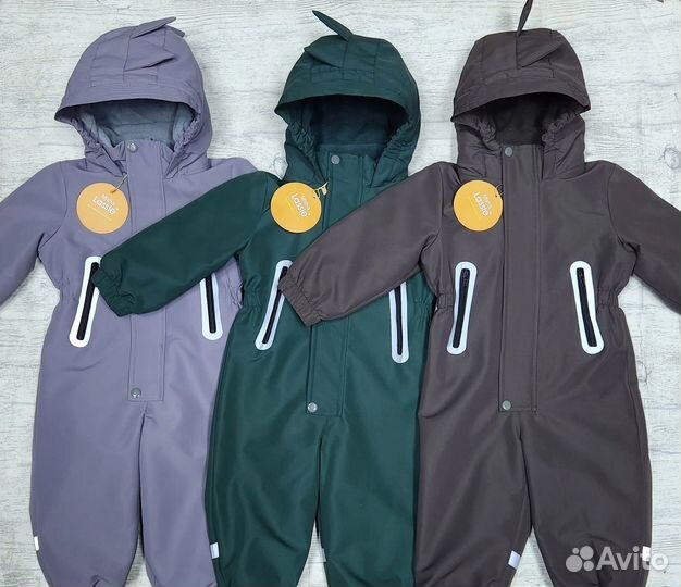 Весенние детские комбенизоны 80-104