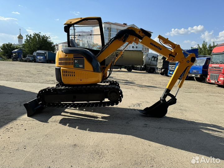 Мини-экскаватор Komatsu PC30UU-5, 2015