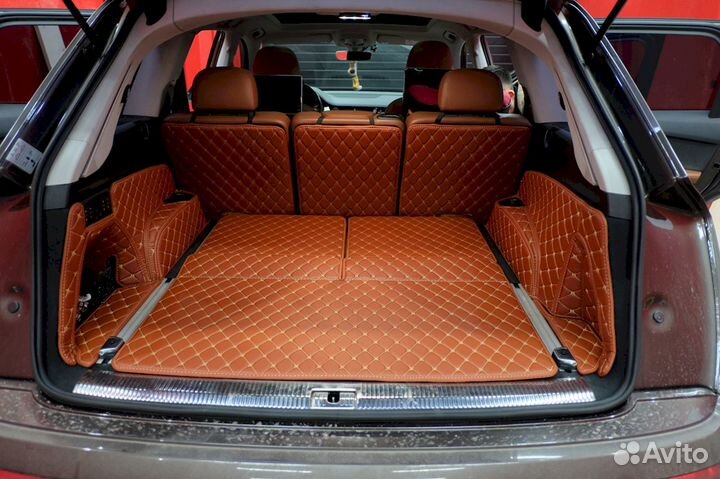 3Д коврики из экокожи Audi