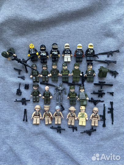 Конструктор lego и фигурки