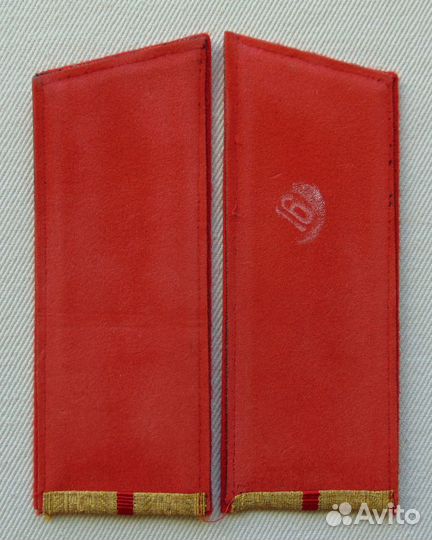 Погоны офицерские парадные, вс СССР. №1