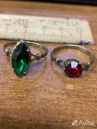 Кольцо серебро 875 СССР