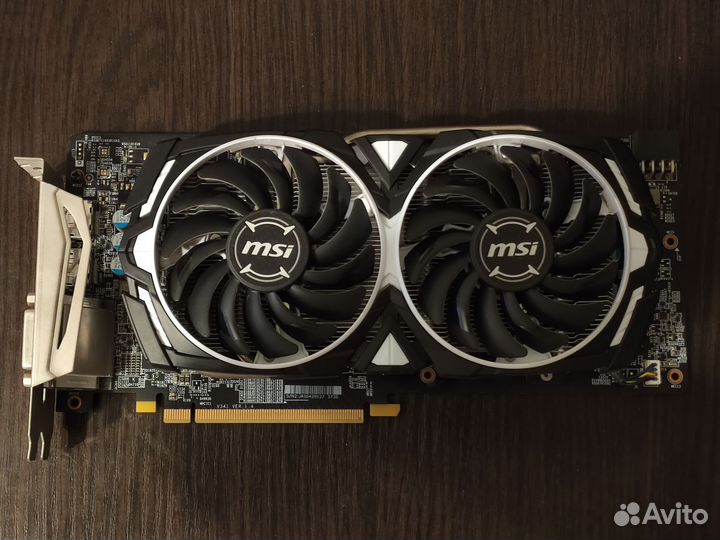 Видеокарта rx580 8gb Armor OC