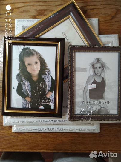 Фоторамки 4х6 см, 13х18, 21х29,7 см