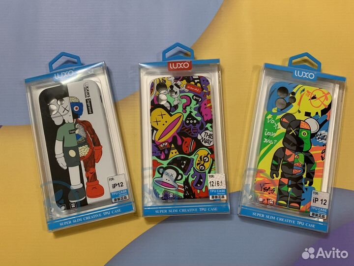 Чехол kaws на iPhone 12 / 12 PRO / 12 promax