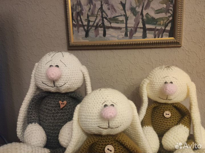 Вязаные игрушки 