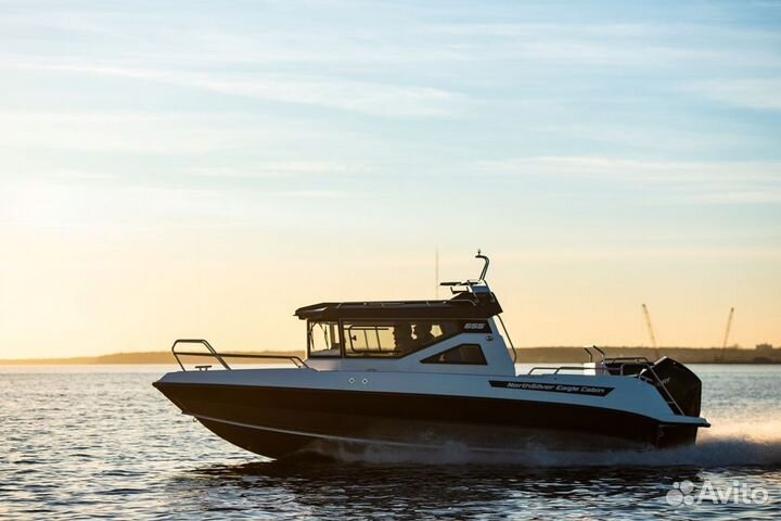 Алюминиевая лодка NorthSilver Cabin 655