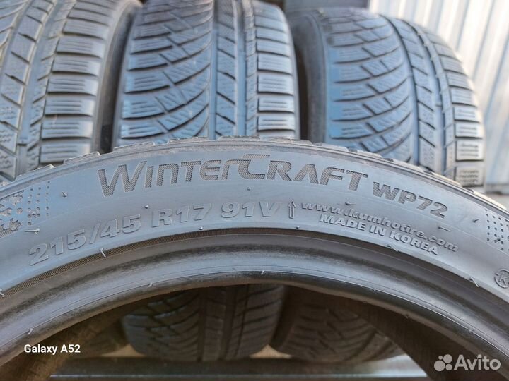 Kumho WinterCraft WP72 215/45 R17 91V