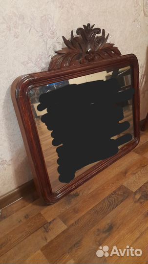 Зеркало настенное старинное