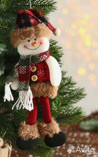 Новогодний снеговик