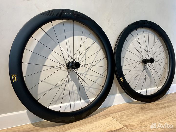 Карбоновые колеса шоссейный велосипед 55мм Ratchet