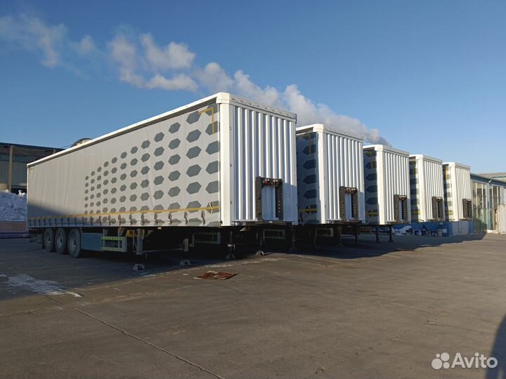 Полуприцеп шторный ICE BEAR TDZ9400XXY, 2024