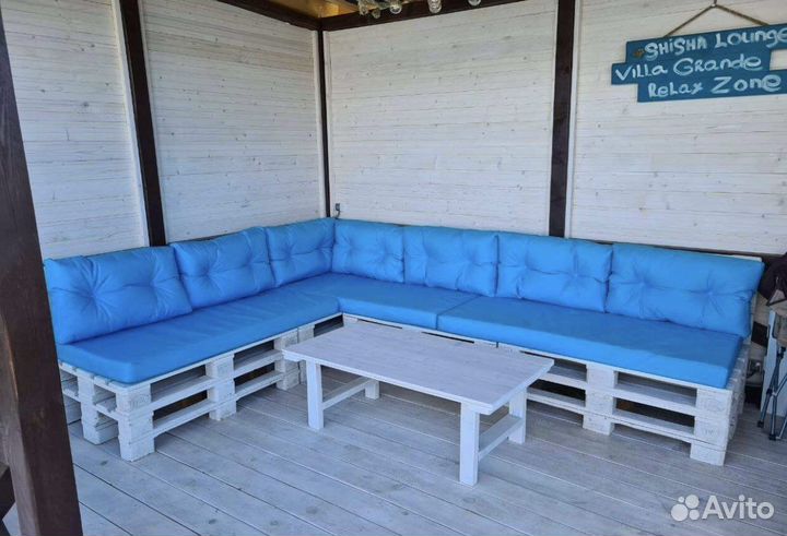 Подушки и матрасы для садовой мебели