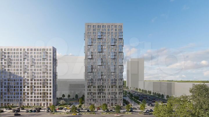 3-к. квартира, 71,6 м², 17/17 эт.