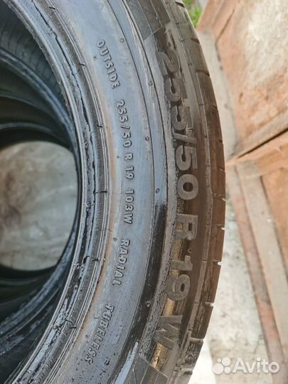 Continental ContiSportContact 5 SUV 255/50 R19 103W