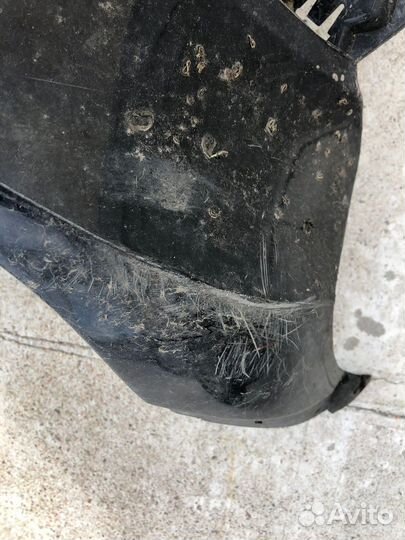 Спойлер заднего бампера BMW X6 e71