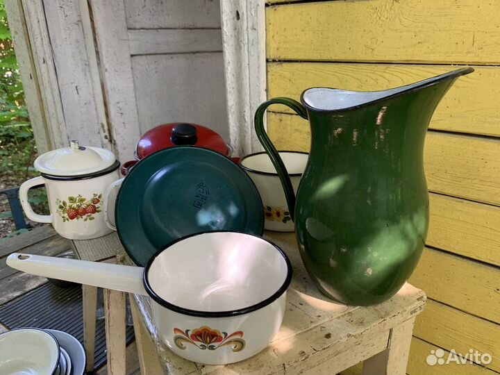 Посуда эмалированная СССР