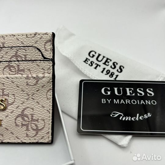 Картхолдер guess визитница гесс