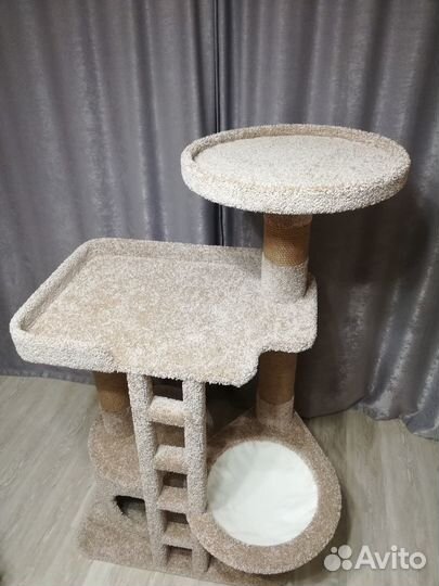 Шикарный домик, когтеточка, гамачок