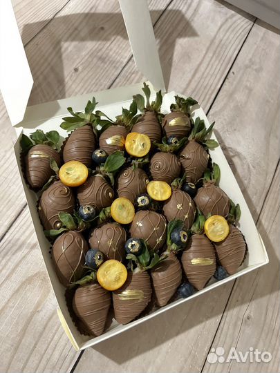 Клубника в шоколаде