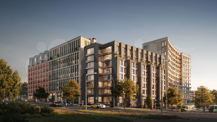 3-к. квартира, 101,3 м², 5/13 эт.