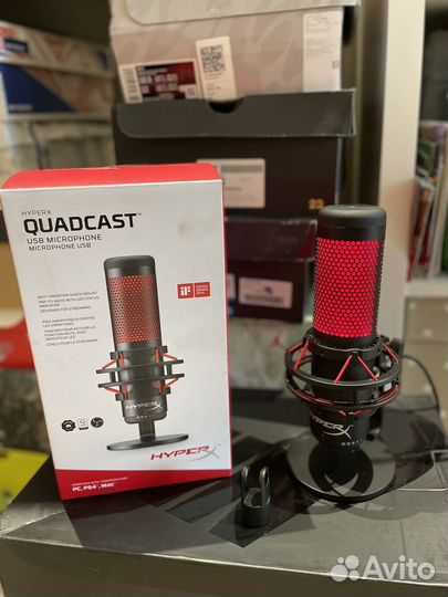 Микрофон Hyperx quadcast