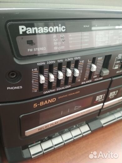 Кассетная магнитола Panasonik RX-сt810 (Япония)