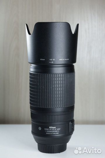 Объектив 70-300mm AF-S для Nikon