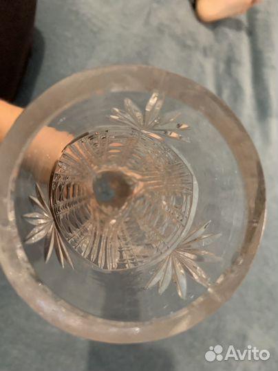 Хрустальный рог СССР 36 см