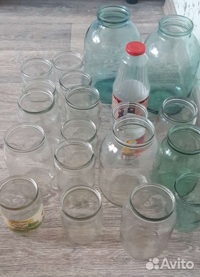 Банки стеклянные отдам