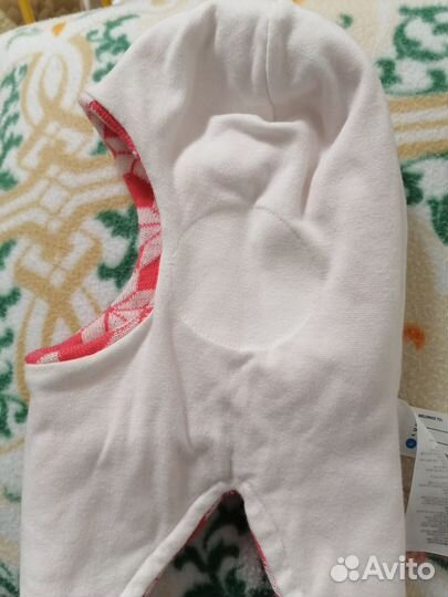 Тёплая шапка-шлем