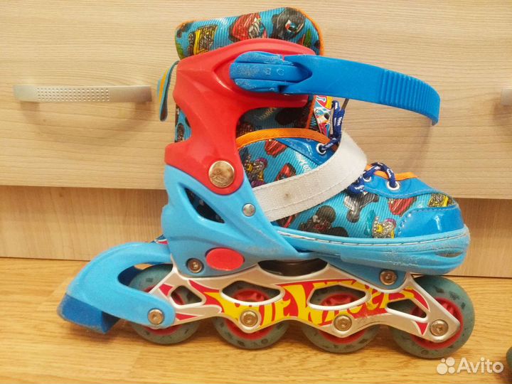 Роликовые коньки детские раздвижные