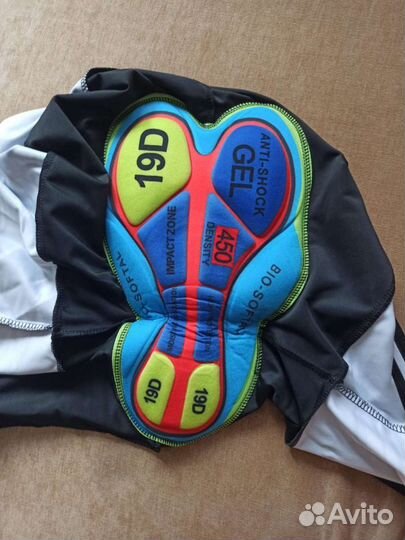 Велокостюм (штаны с подушкой) 4XL(новый)