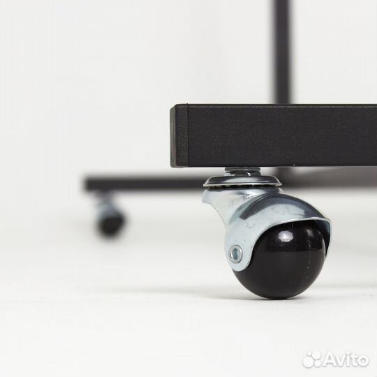 Вешало для одежды напольное одинарное на колесах