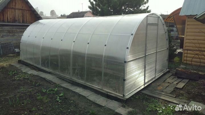 Теплица из поликарбоната усиленная