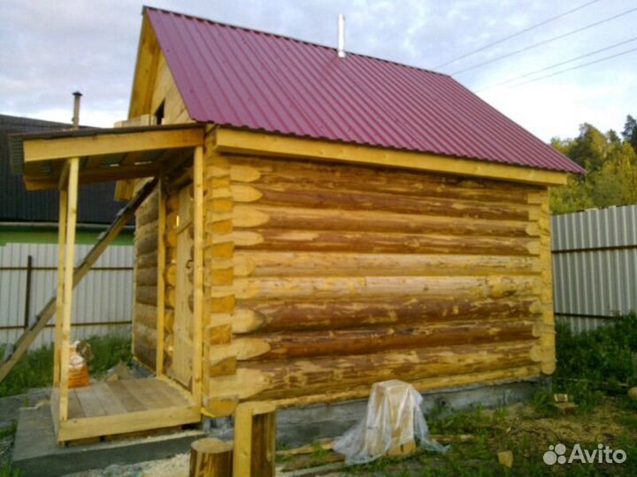 Срубы дома бани и из бруса. под ключ