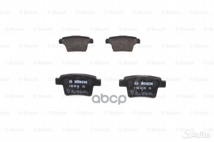 Колодки тормозные дисковые 0986494076 Bosch