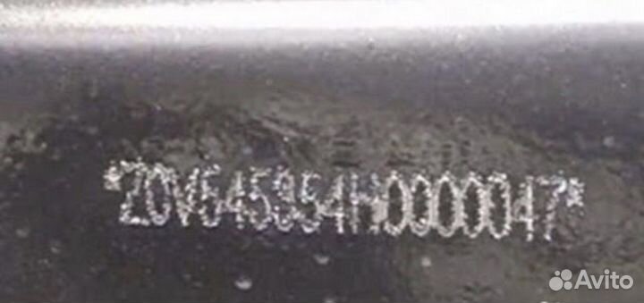 Нанесение vin номера кабина рама вин