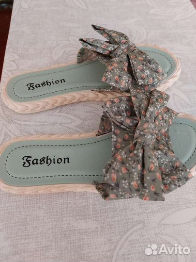 Шлепанцы женские 36.5