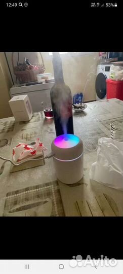 Портативный ультразвуковой увлажнитель воздуха с U