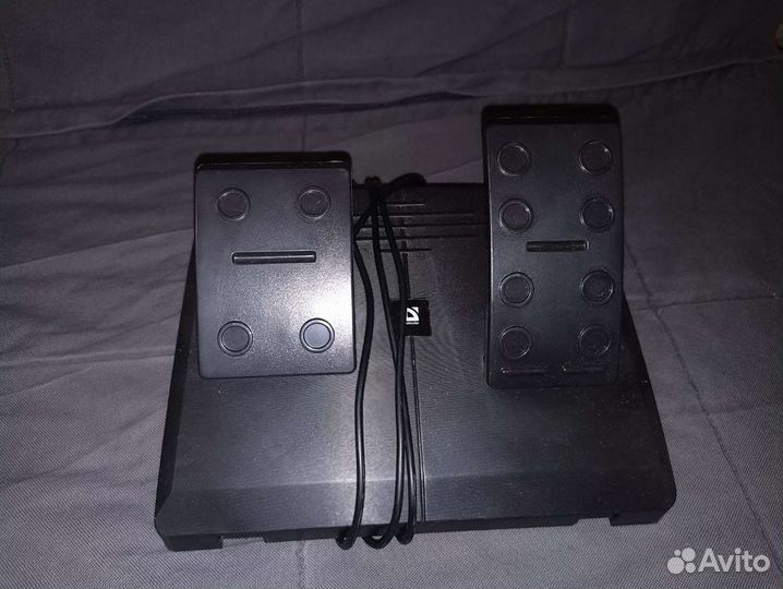 Игровой руль с педалями для пк