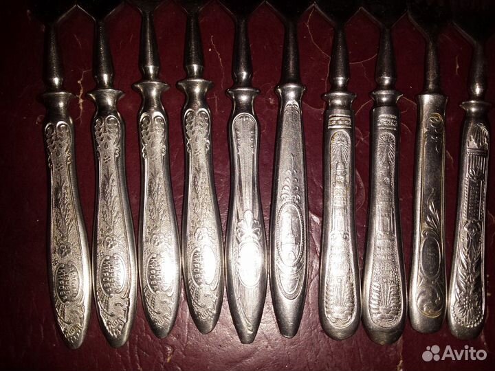 Мельхиоровые, нержавейка столовые приборы СССР