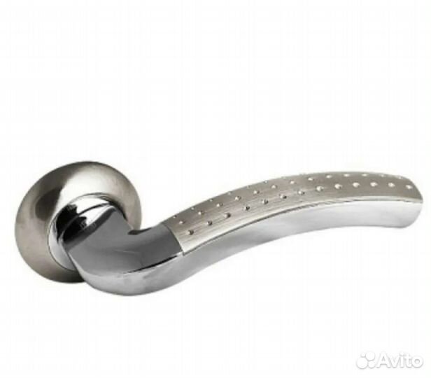 Комплект ручек А 59 хром на металлические двери