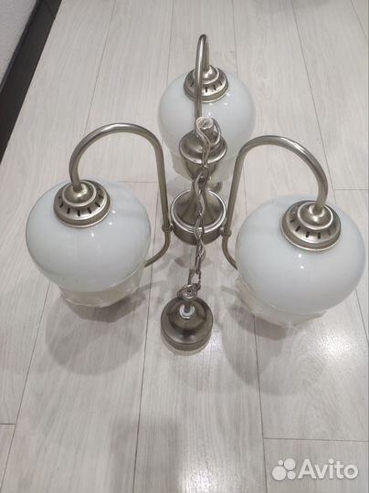 Люстра потолочная подвесная бу