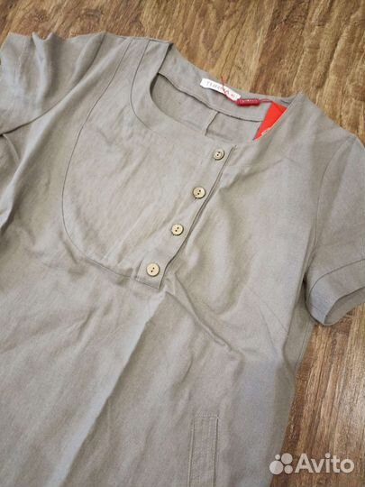 Платье лён 50-52