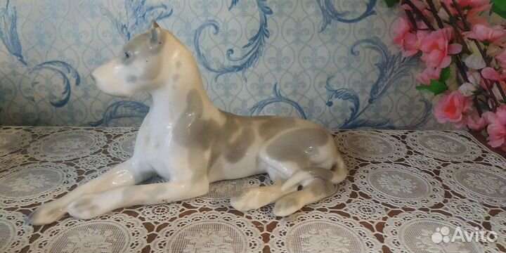 Фарфоровая собака СССР, лфз