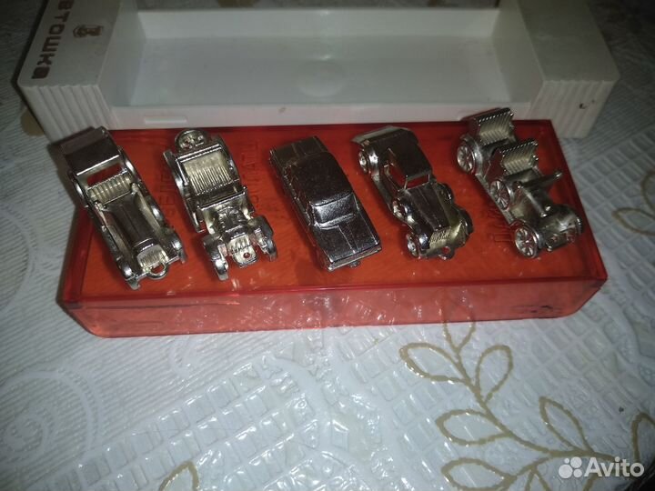 Набор миниавтомобилей автошка. СССР