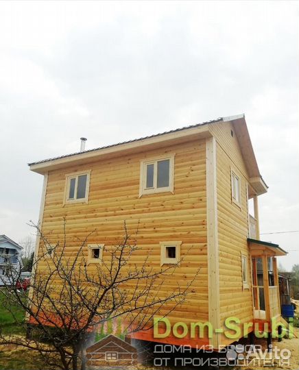 Кувшиново. Хорошая надёжная Баня из бруса Б-22 6х6