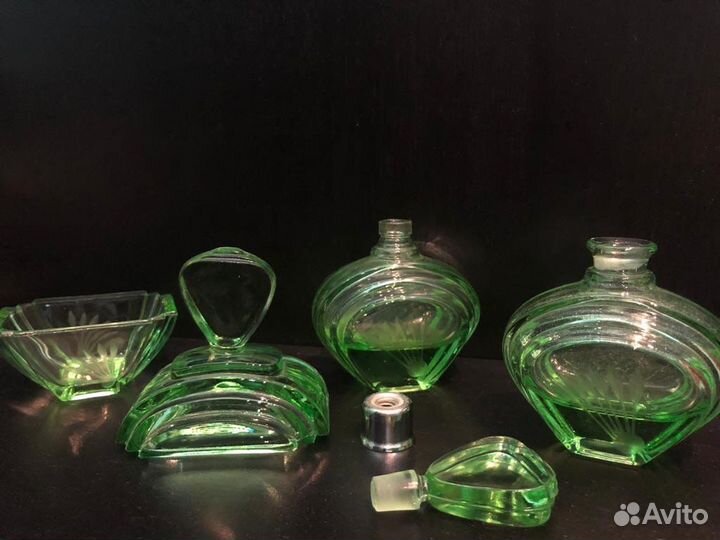 Винтажный набор для дамского столика